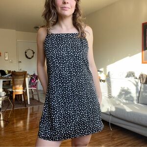 Black & White Floral Sundress